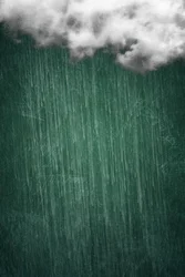 Groene regenwolk