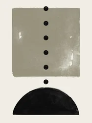 Minimalistische abstracte vormen
