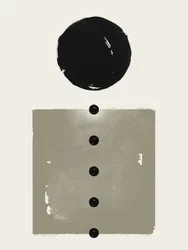 Minimalistische geometrische vormen