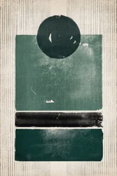 Moderne groene abstractie