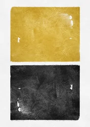 Getextureerd goud-zwart abstract