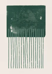 Groene abstractie met textuur