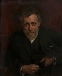 Portret Professor Edmund von Hellmer