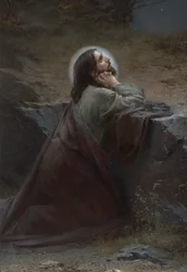 Christus op de Olijfberg (Uw wil geschiede!)