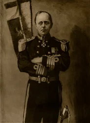 Kapitein Robert F. Scott, R.N., C.V.O., ca. 1900-1910, 1913