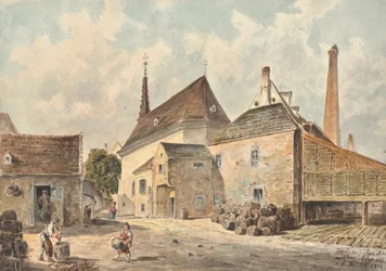 De kerk van St. Marx in Wenen