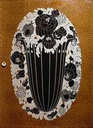 Art Deco stijl hoekkast