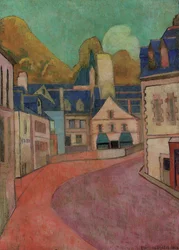 De Roze Straat, Pont-Aven, 1892