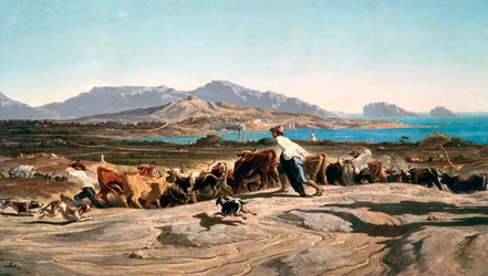 Een uitzicht op Marseille, ca. 1829-1863