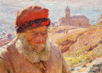 Ampelio, oude visser van Bordighera