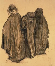 Studie voor La D0uleur, 1899