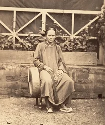 Annamitische vrouw, Saigon, Cochinchina