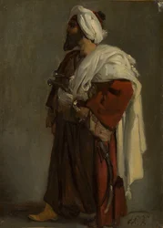 Arabische krijger, ca. 1817-22