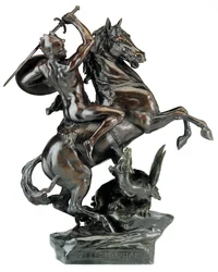 Bellerophon doodt de Chimaera