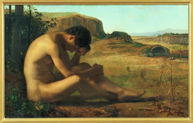 De verloren zoon (schilderij op doek)
