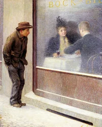 Reflecties van een hongerige man of sociale contrasten
