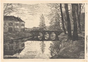Oude Hof in Bergen