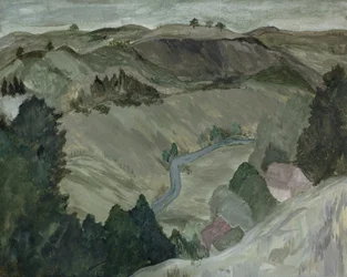 De kronkelende Valley Road