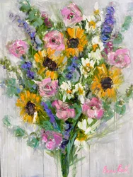 Levendig bloemenboeket