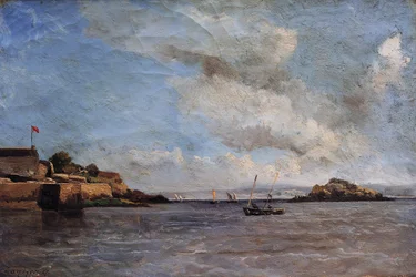 Douarnenez, marine, augustus 1865