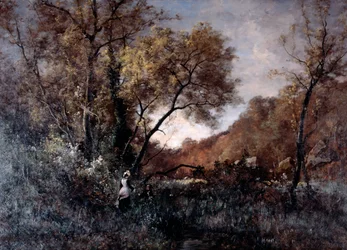 Bloemen in april, 1877