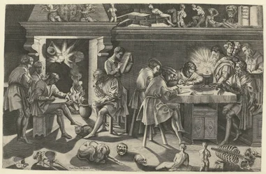 Academie van beeldhouwer Baccio Bandinelli