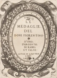 Titelplaat: Le Medaglie del Doni Fiorentino