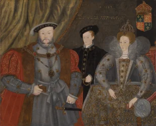 Hendrik VIII, Elizabeth I en Edward VI