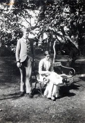 Adrian en Virginia Stephen, 1900