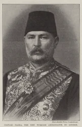 Costaki Pasha, de nieuwe Turkse ambassadeur in Londen