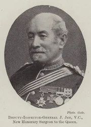 Plaatsvervangend inspecteur-generaal J Jee, VC, nieuwe erechirurg van de koningin