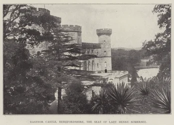 Eastnor Castle, Herefordshire, de zetel van Lady Henry Somerset