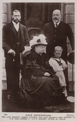 Vier generaties Britse royalty