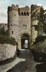 Poort, Carisbrooke Kasteel