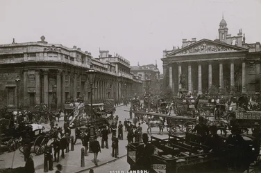 Algemeen zicht op The Royal Exchange