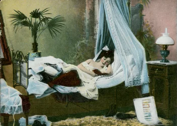 Glamour ansichtkaart