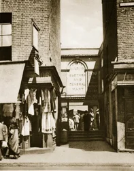 Houndsditch kledingmarkt
