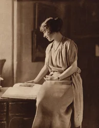 Lady Elizabeth Bowes-Lyon, toekomstige koningin-weduwe van koning George VI