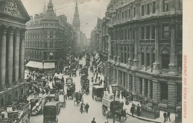 Mansion House en Cheapside, Londen