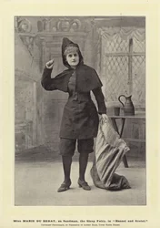 Miss Marie Du Bedat, als Sandman, de Slaapfee, in Hans en Grietje
