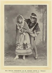 Miss Phyllis Broughton en Mr Hayden Coffin in Marjorie