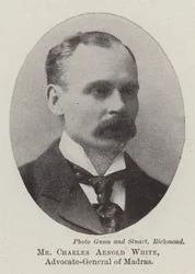 De heer Charles Arnold White, advocaat-generaal van Madras