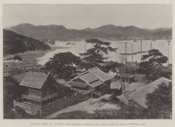 Nagasaki, dat de Japanse regering de Verenigde Staten heeft toegestaan te gebruiken als militaire basis