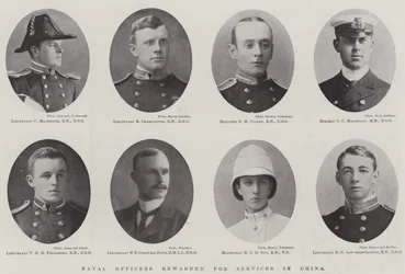 Marineofficieren beloond voor diensten in China