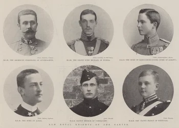 Nieuwe koninklijke ridders van de Kousenband