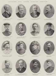 Officieren voor Zuid-Afrikaanse dienst