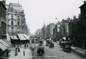 Oxford Street, Londen, kijkend naar het oosten