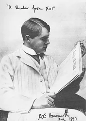 Portret van Alfred Harmsworth, 1897