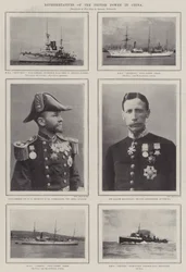 Vertegenwoordigers van de Britse macht in China