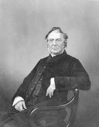 Dominee Hugh Stowell, gegraveerd door D. J. Pound